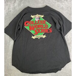 Vintage 1994 NCAA College World Series Jersey Men's Size XL Black